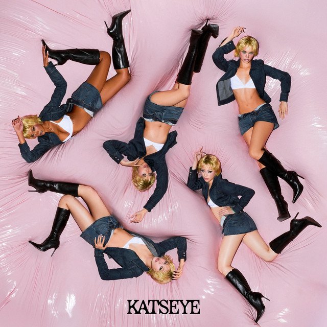 Members of KATSEYE posing for their project WILD